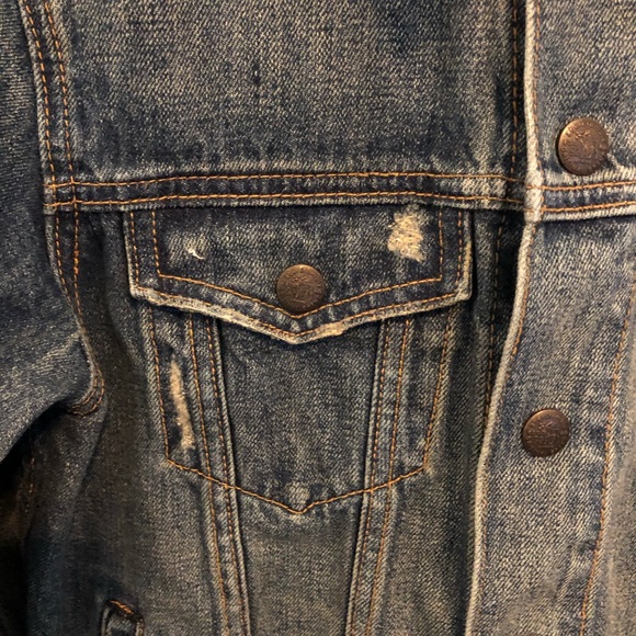 Distressed Denim Jacket - Picture 5 of 6